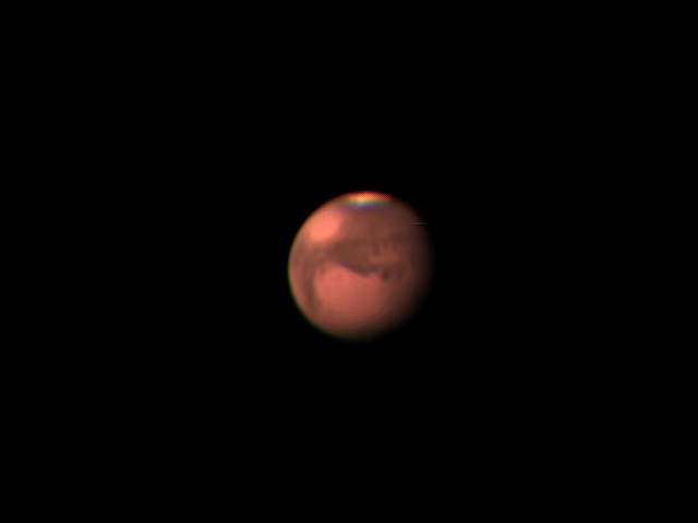 火星の写真 西